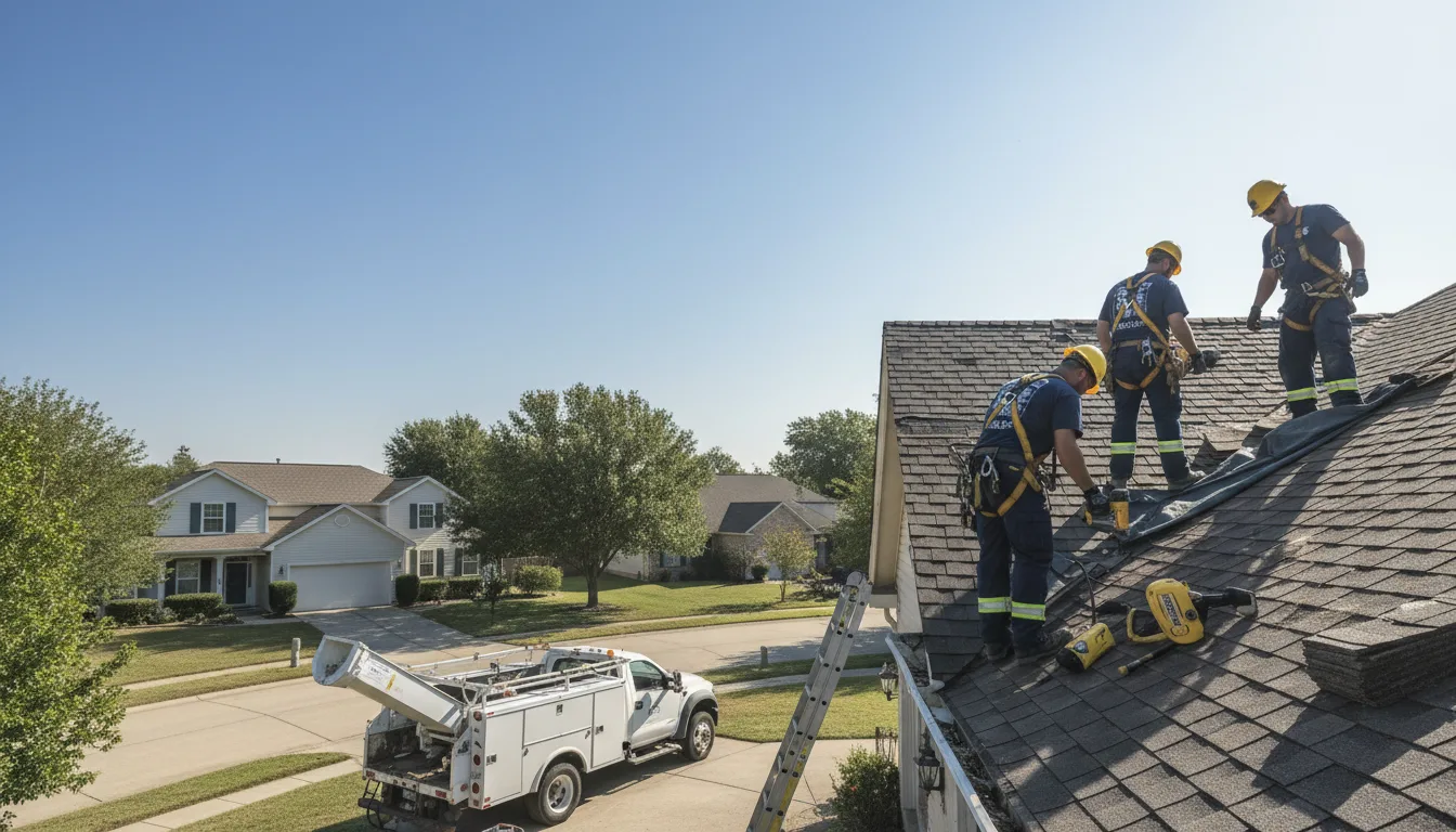 Emergency Roof Repair in Oglesby, TX near me